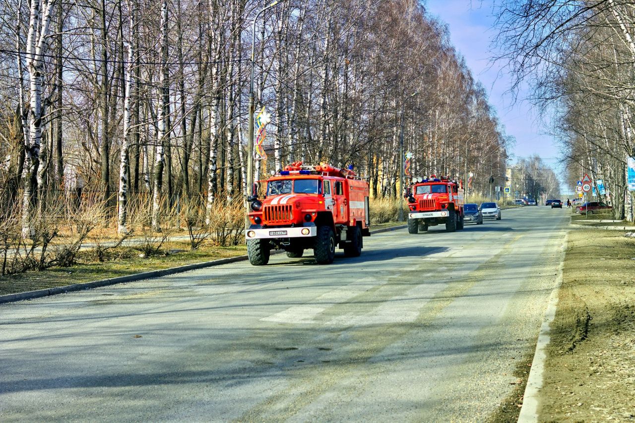 В Серове сгорел 