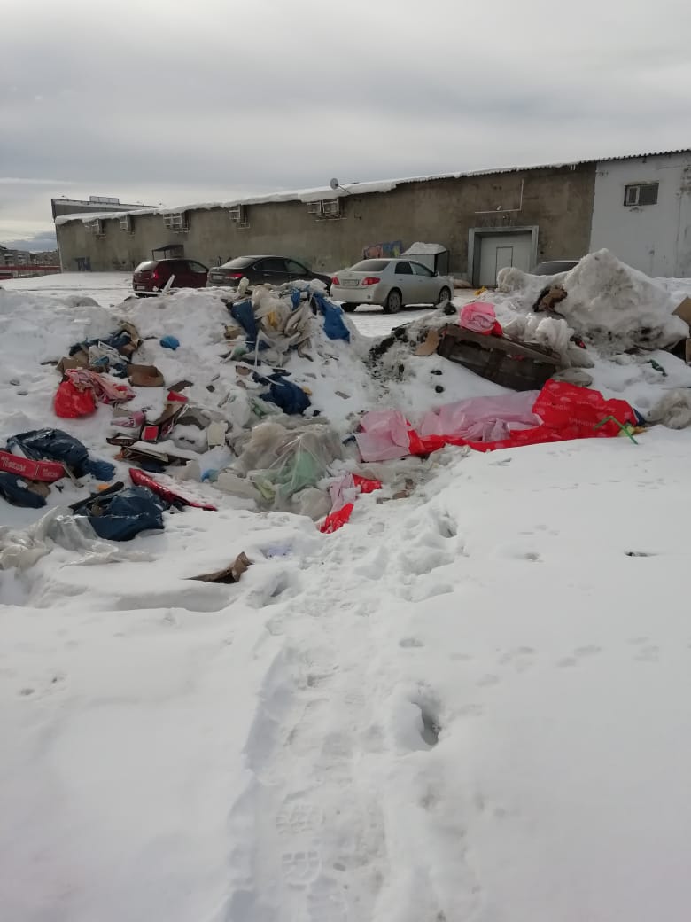 Серовчане обнаружили свалку на тропинке вдоль улицы Карбышева