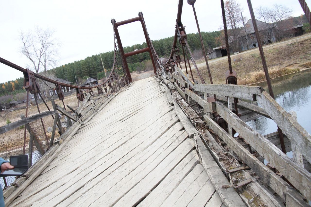 В поселке Маслово отремонтируют мост через Сосьву