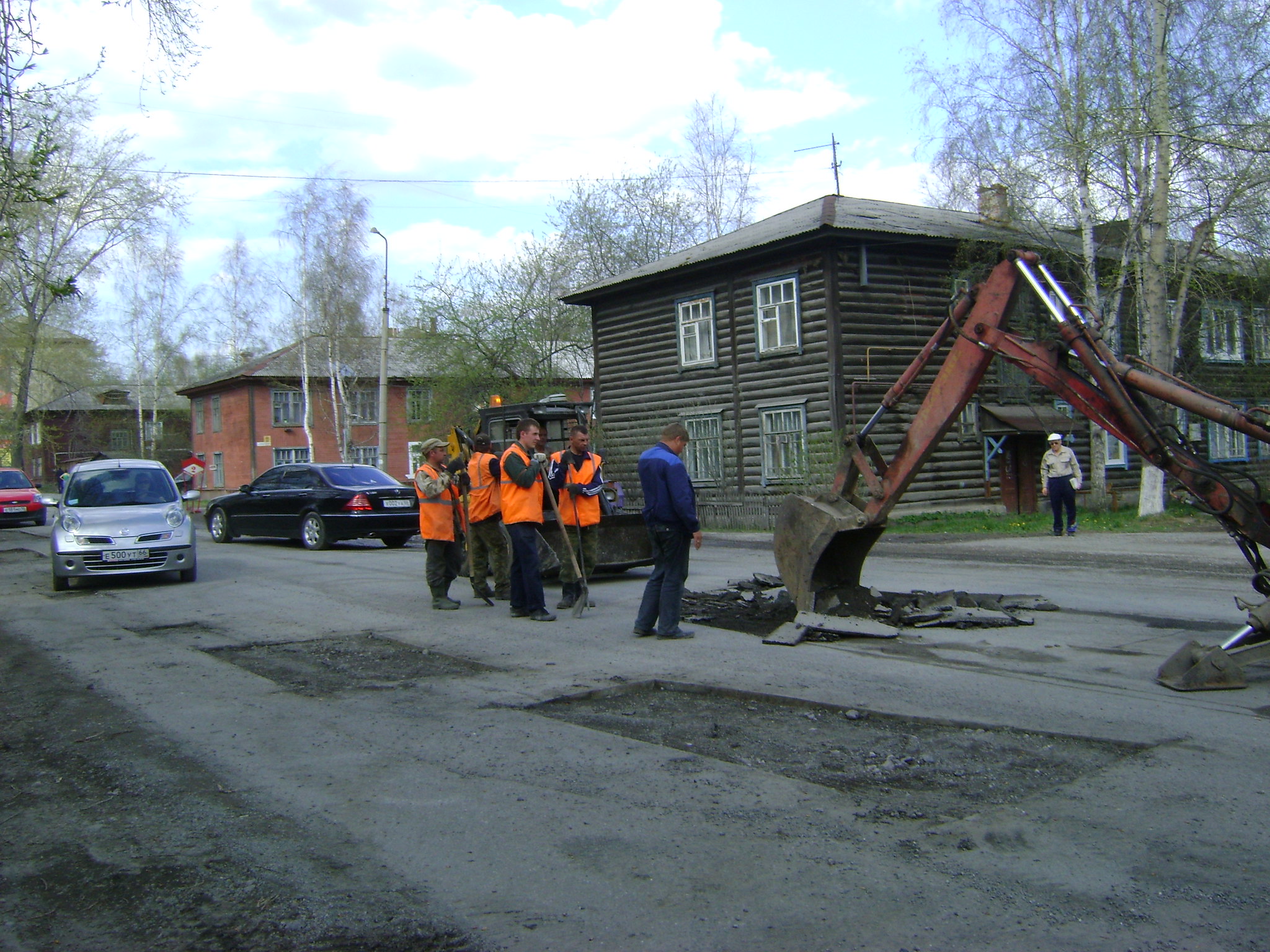 Ремонт дорог в Серове вступил в активную фазу