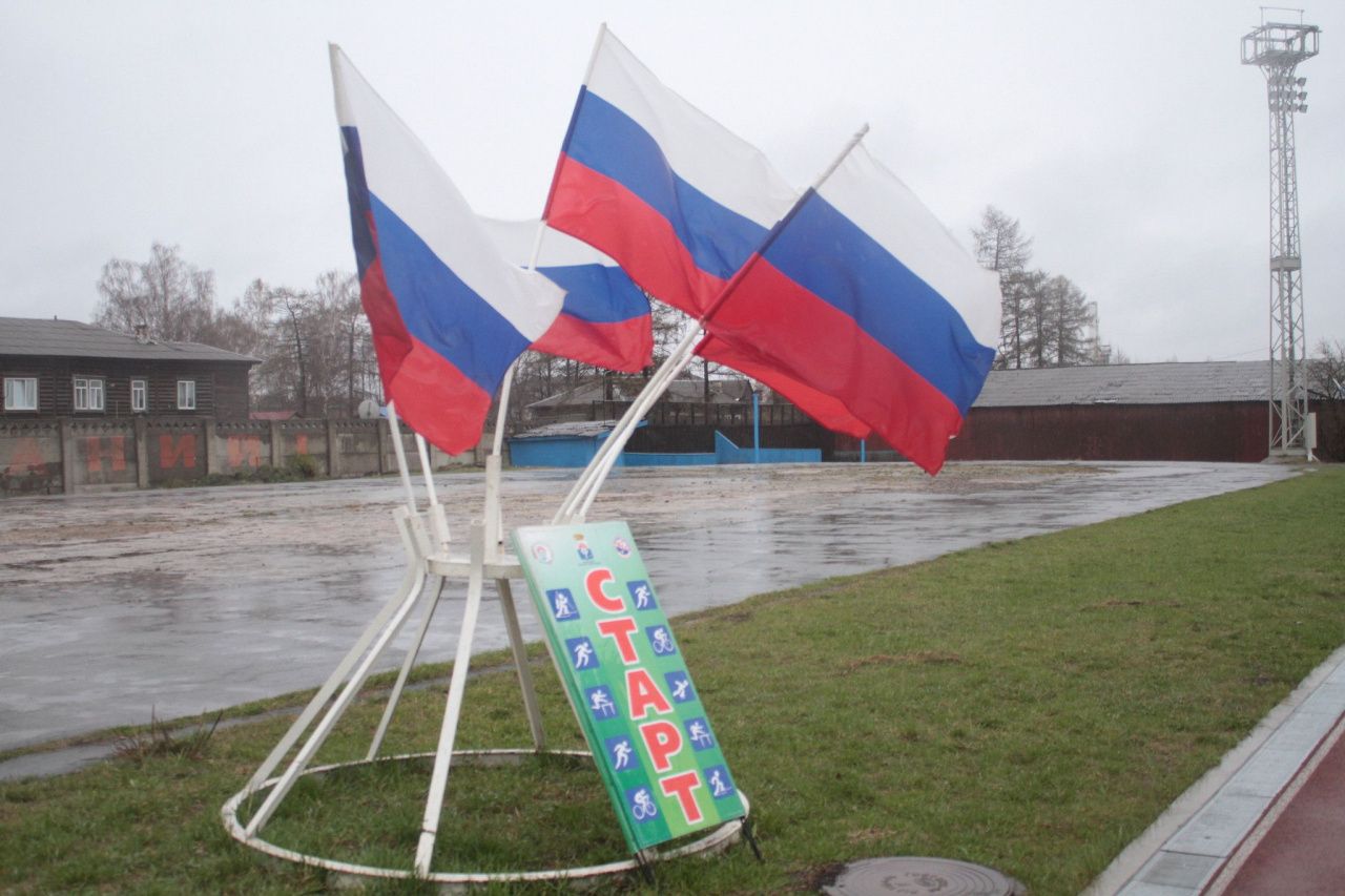 Эстафета дошкольников и юных перенесена в связи с погодными условиями