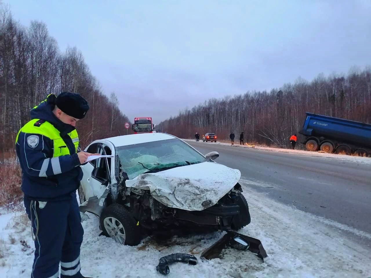 В ДТП под Серовом пострадала женщина-водитель
