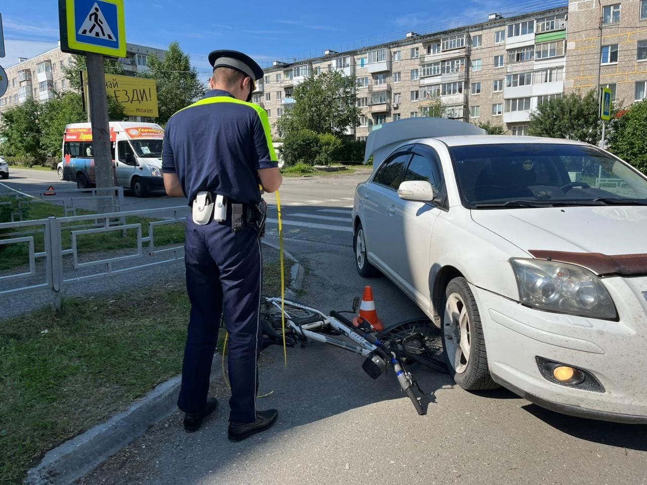 В Серове произошло очередное ДТП с участием велосипедиста