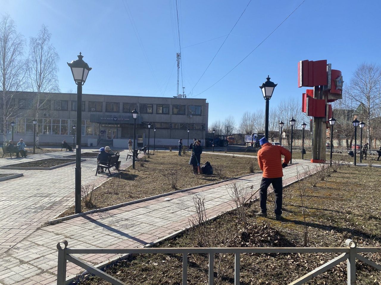 Волонтерам предлагают убрать территории, закрепленные за Думой и больницей