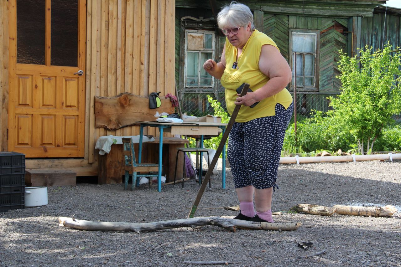«Пусть нас заваливает этим тополем». Серовчанка боится, что «чудовище» за забором покалечит людей