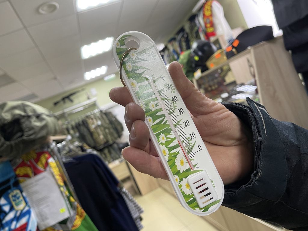 27 января температура в помещении держалась в районе 13 градусов. Фото: Анна Куприянова, "Глобус"