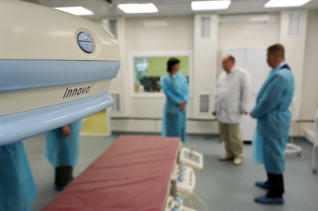 21 июня на новом оборудовании в Серове провели первую коронарную ангиографию. Фото: предоставлено пресс-секретарем Серовской городской больницы Олегом Романовым