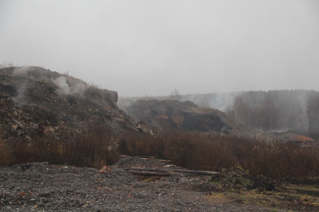 Кучи тлеют много лет. Фото: Анна Куприянова, "Глобус"