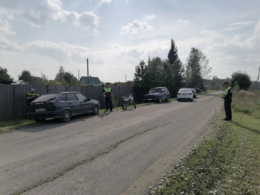 ДТП случилось 20 августа. Фото предоставлено Госавтоинспекцией Свердловской области