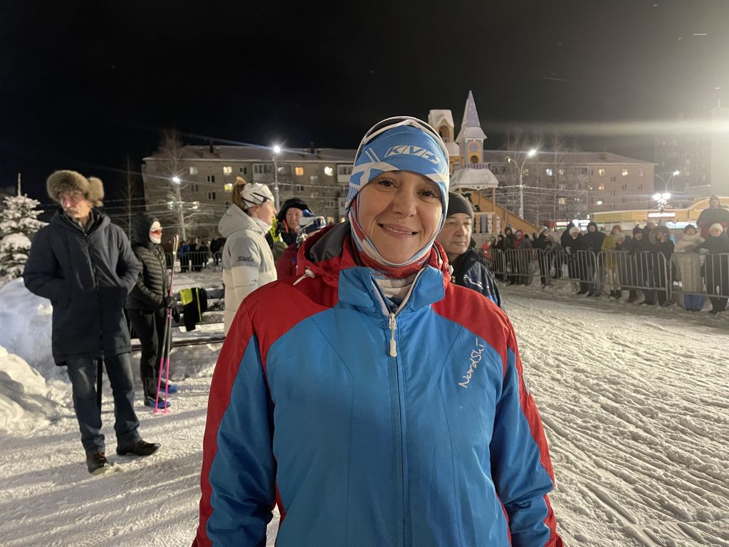 Лыжница из Краснотурьинска Евгения Бойцова участвует спринте третий год. Фото: Анна Куприянова, "Глобус"