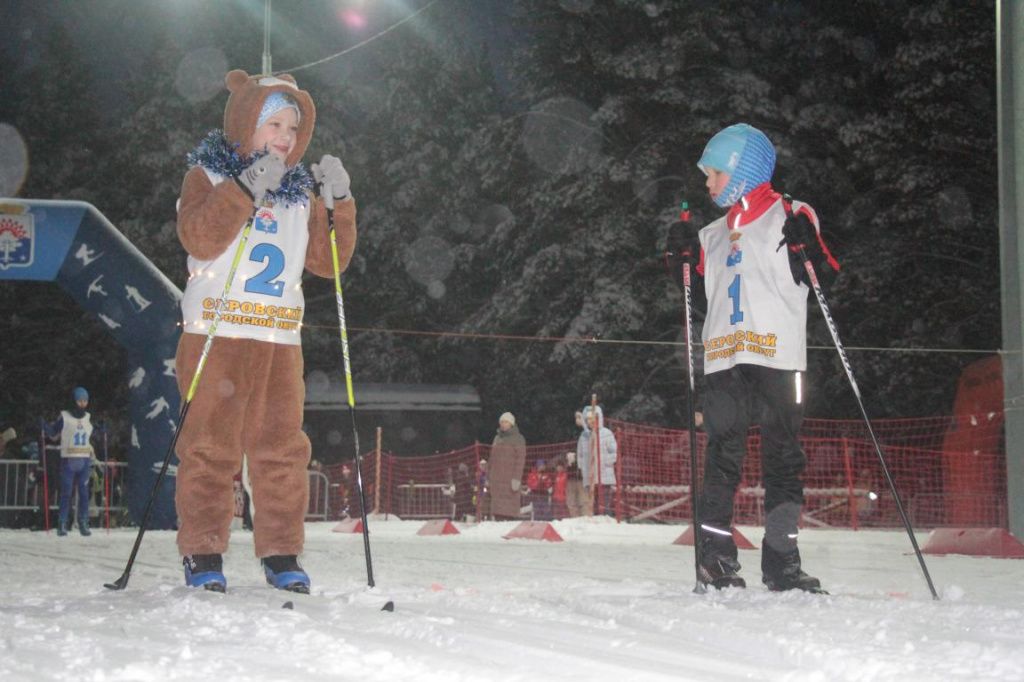 Самые младшие участники первыми ушли на дистанцию. Фото: Константин Бобылев, "Глобус"