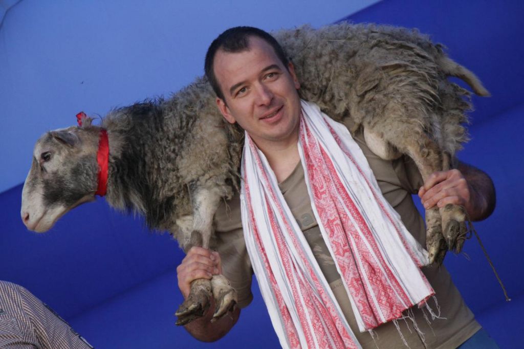 В этом году батыром стал Василий Сорогин. Фото: Константин Бобылев, "Глобус"