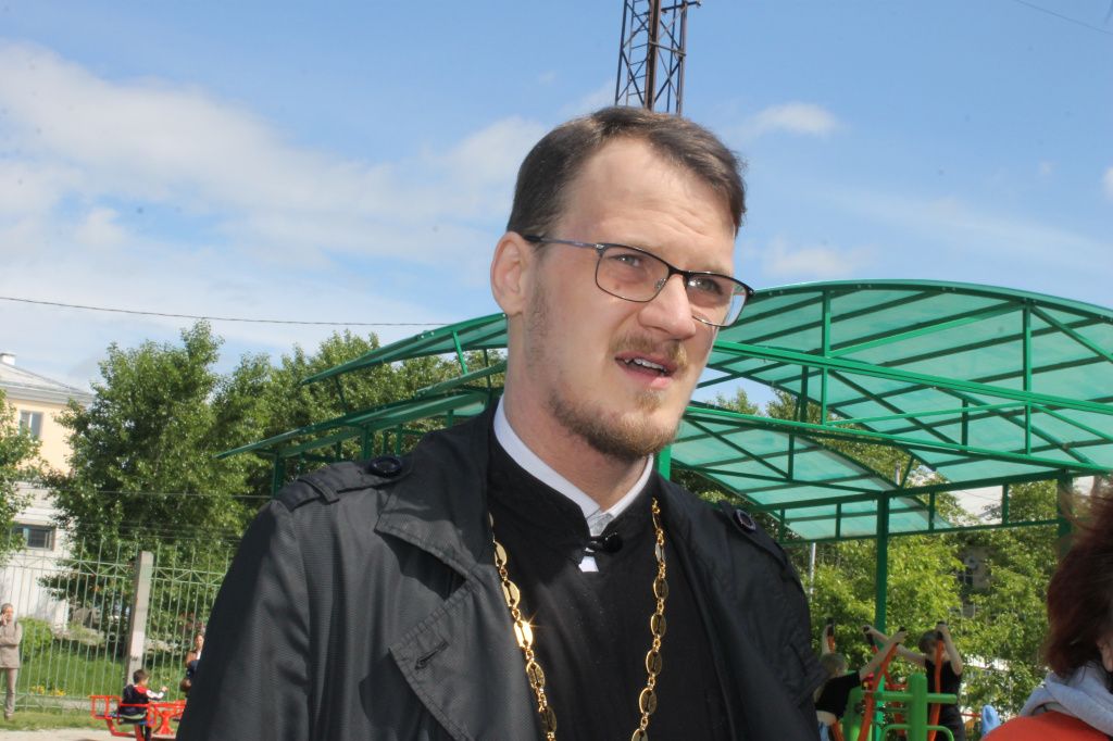 Руководитель молодежного отдела Серовской епархии иерей Симеон Шестаков. Фото: Мария Чекарова, "Глобус"