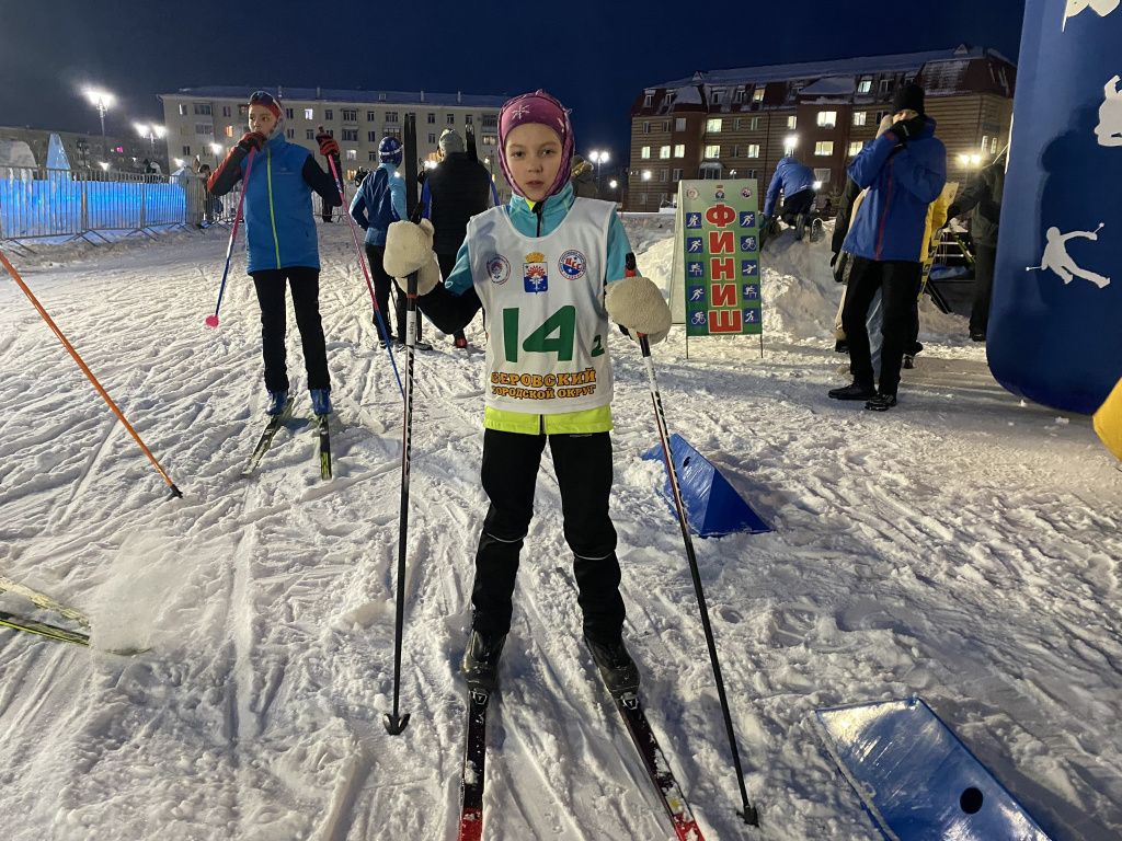 Варвара Белых занимается в лыжной секции три года. Фото: Анна Куприянова, "Глобус"