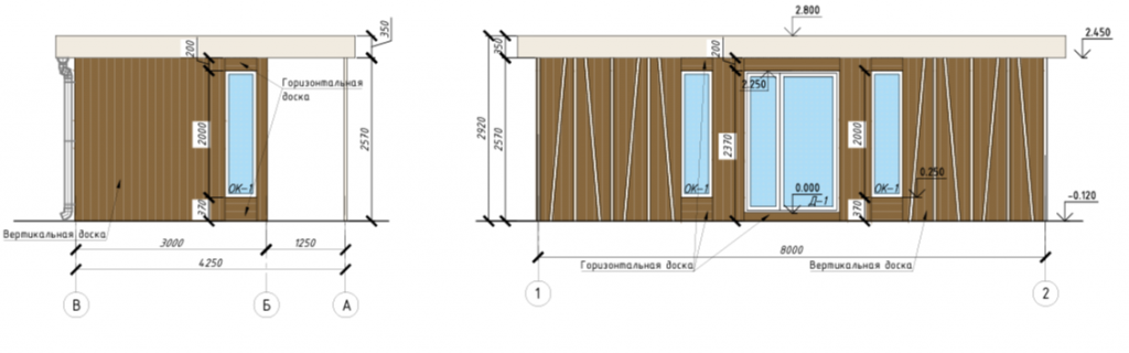Здание для охраны и оказания первой помощи. Иллюстрация из конкурсной документации