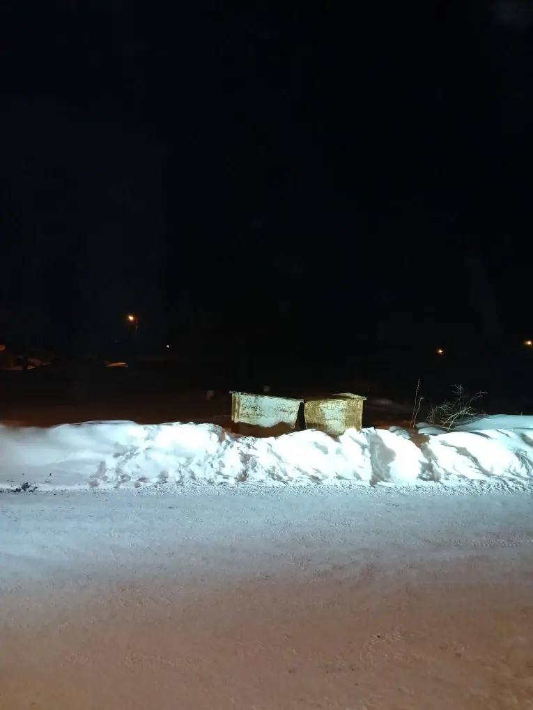 Контейнерная площадка на улице Комсомольской. Фото: Анастасия Романова