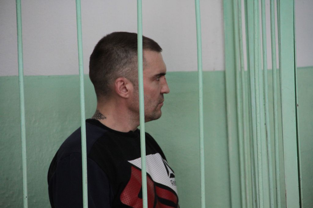Михаил Бессонов не стал отрицать причастность к совершению преступления. Фото: Константин Бобылев, "Глобус"