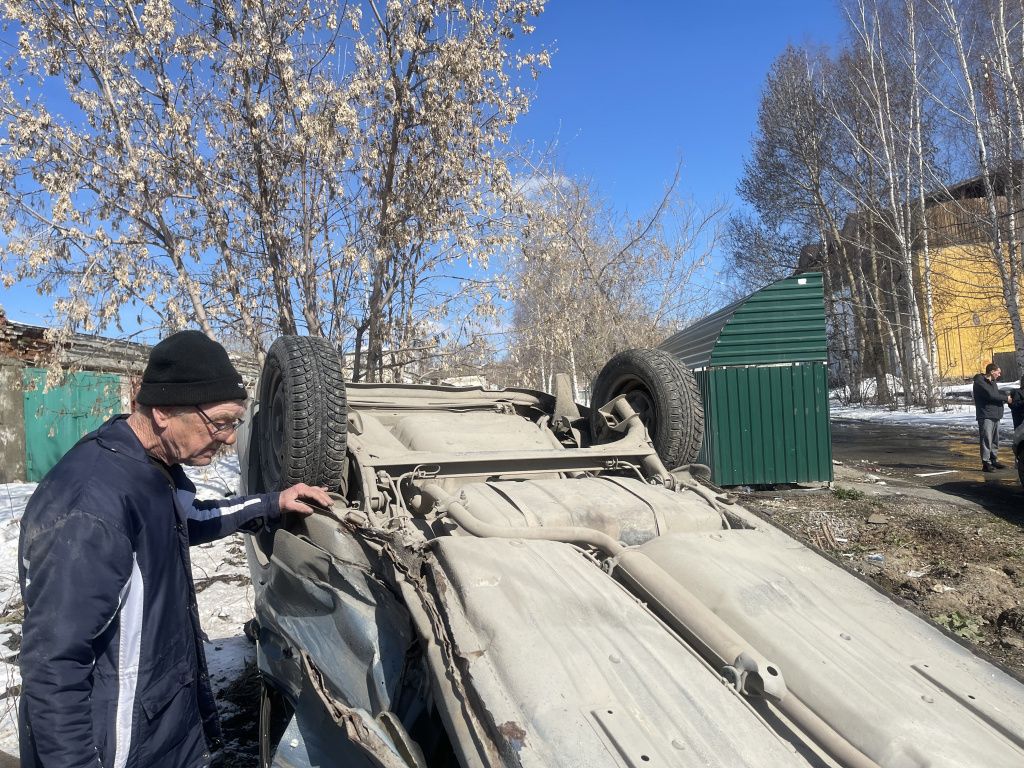ДТП произошло утром пятницы. Фото: Анна Куприянова, "Глобус"