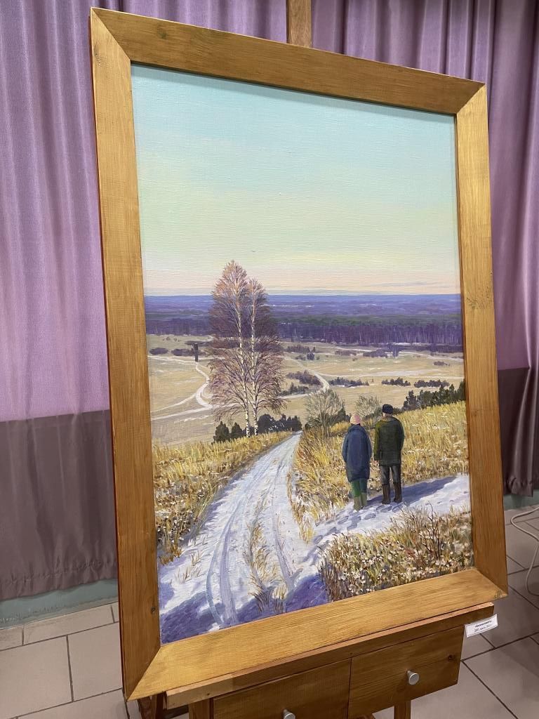 В картину "Бесконечность" художник заложил глубокий смысл. Фото: Анна Куприянова, "Глобус"