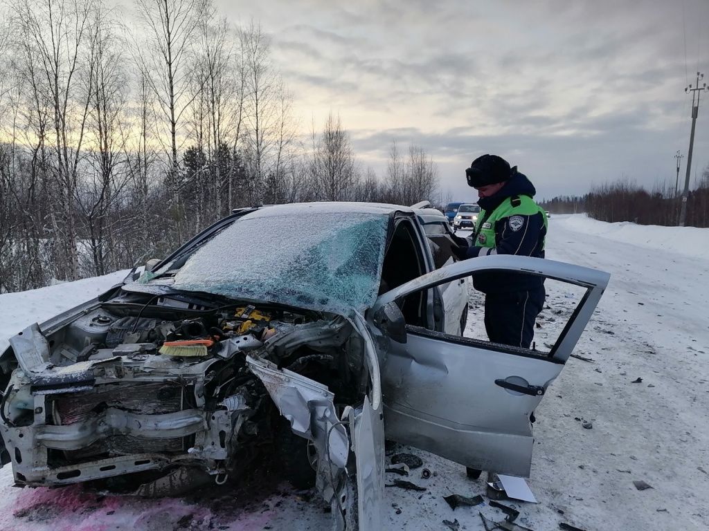 ДТП произошло в районе деревни Семенова. Фото: Госавтоинспекция Серова