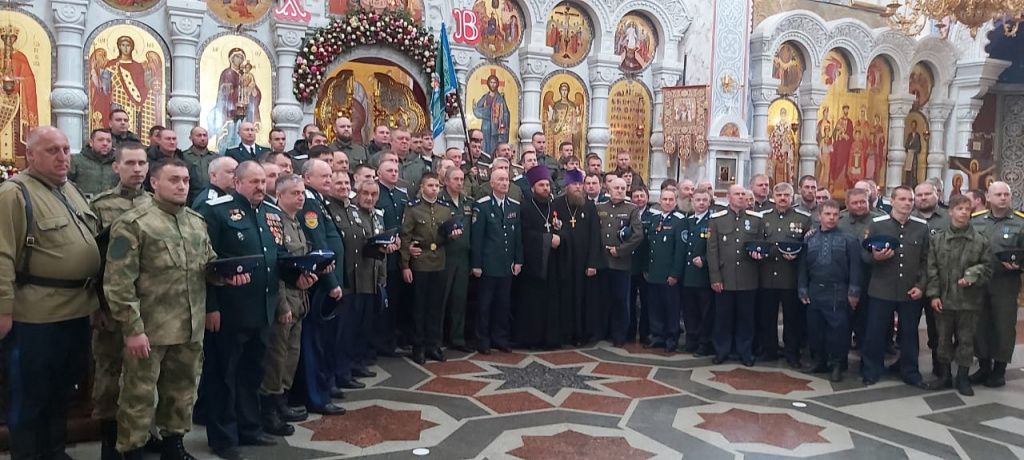 Награждение проходило в Екатеринбурге, в Храме на Крови. Фото предоставлено Дмитрием Киреевым