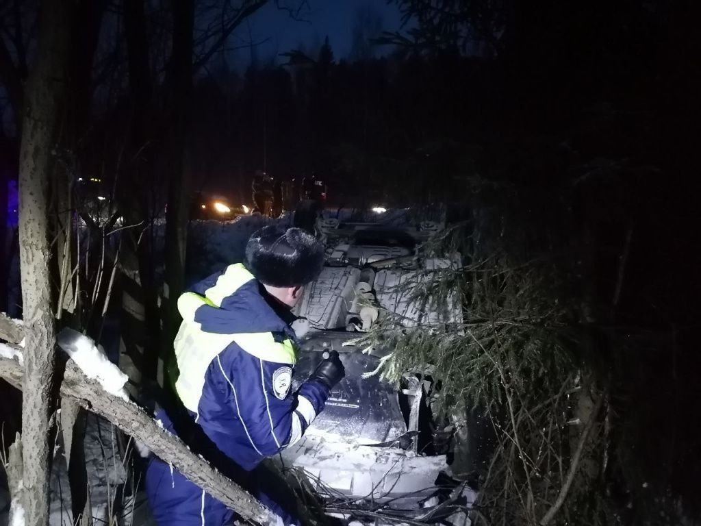 В ДТП травмировалась 30-летняя женщина. Фото: Госавтоинспекция Свердловской области