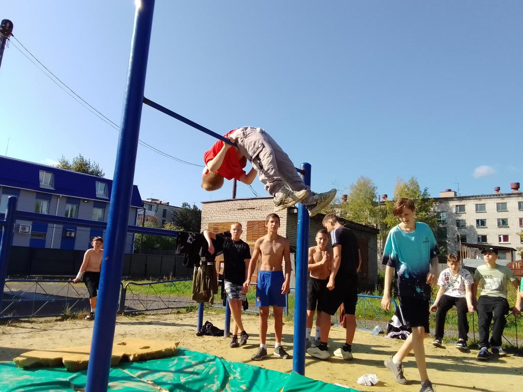 До начала соревнований шла разминка. Фото: Анна Куприянова, "Глобус"