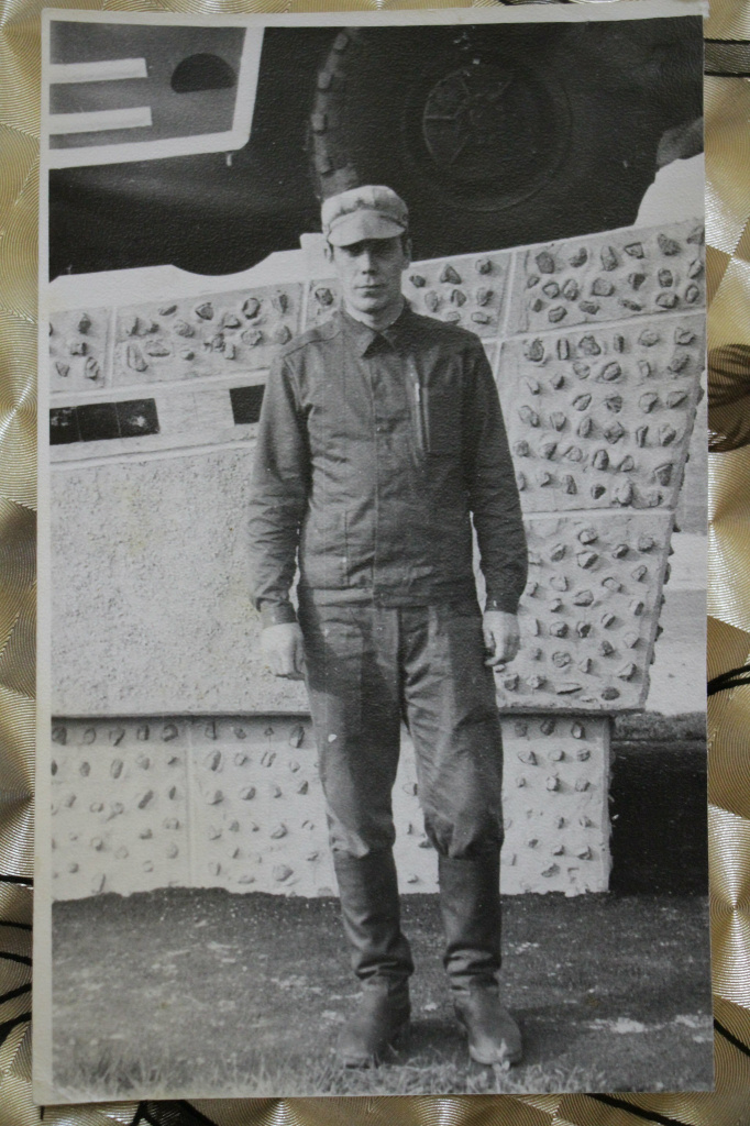 У Рашита Аглиуллина осталась только одна фотография из Чернобыля. Фото: из личного архива Рашита Аглиуллина.