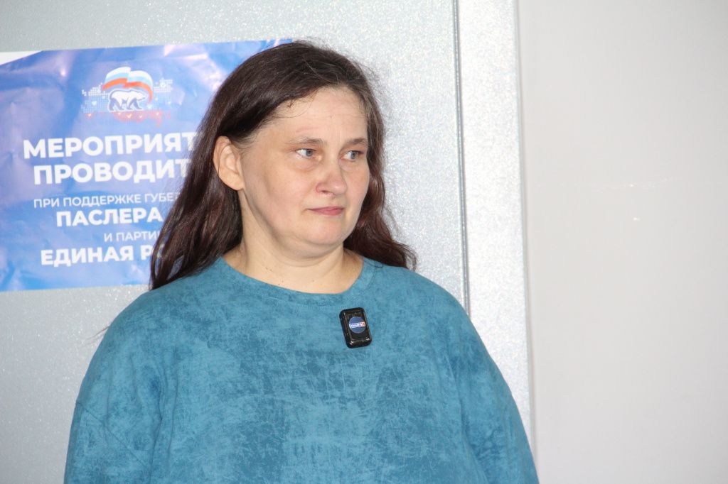 Юлия Войта отметила, что давно мечтала провести в Серове инклюзивную встречу. Фото: Анна Куприянова, "Глобус"