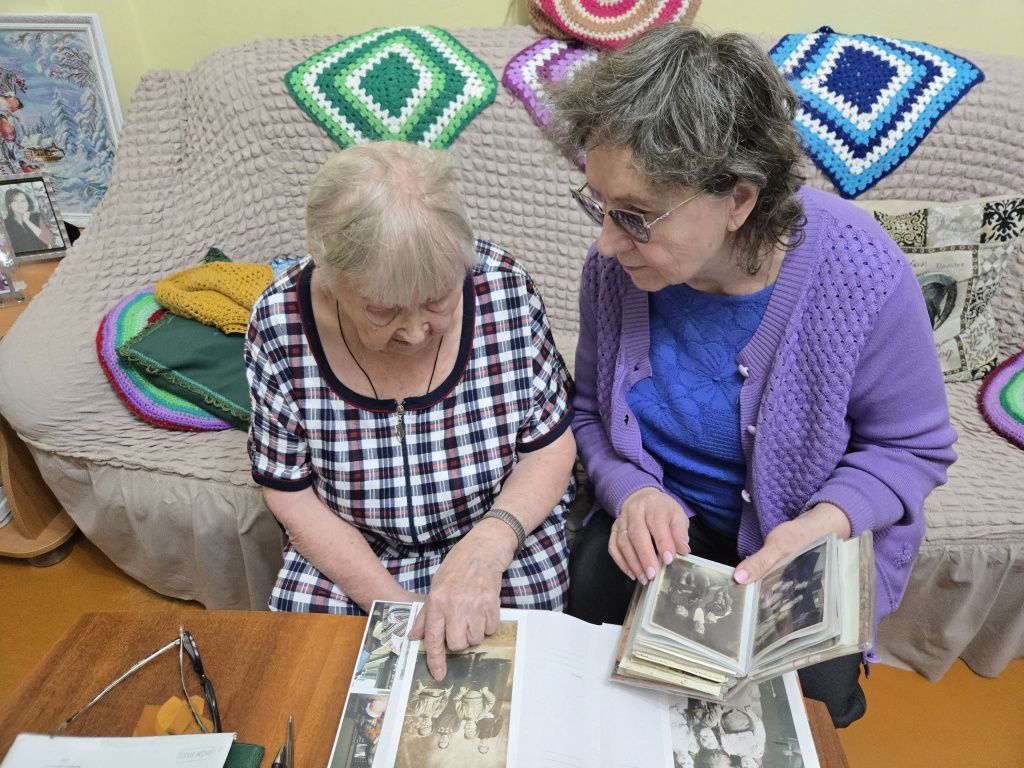 Вера Ивановна Албычева за работой. Фото: Марина Демчук