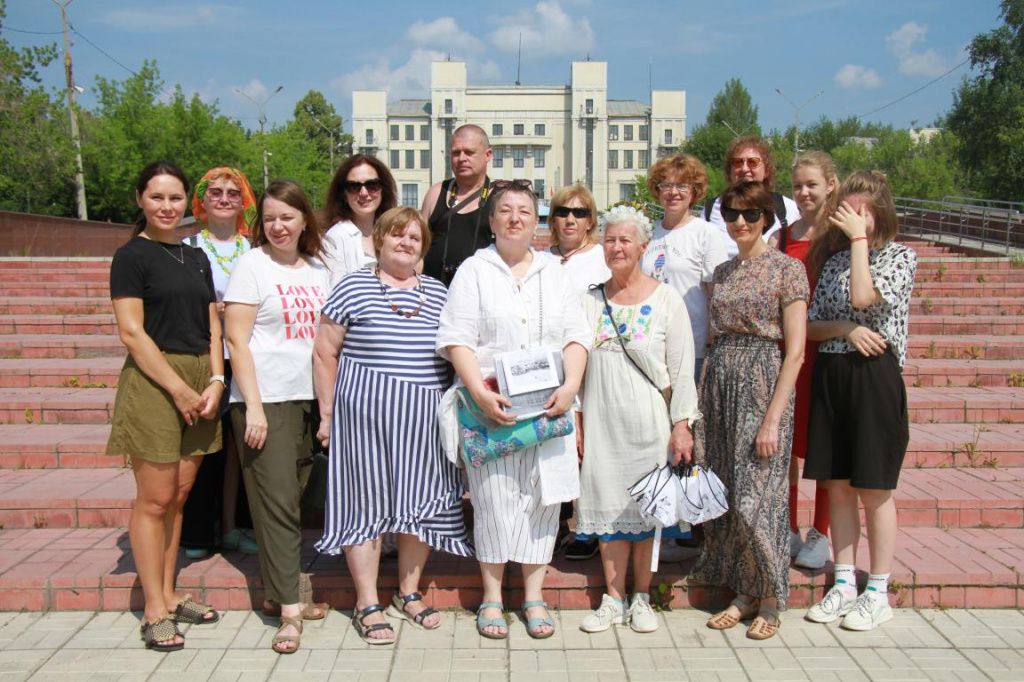 Инна принимала участие в авторских экскурсия, когда еще жила в Екатеринбурге. Фото: Константин Бобылев, "Глобус"