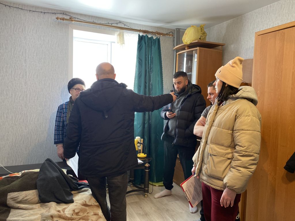 Комиссия приезжала в дом по улице Циолковского 9 февраля. Фото: Анна Куприянова, "Глобус"