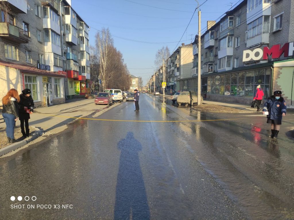 ДТП произошло на улице Луначарского. Фото: ГИБДД Серова