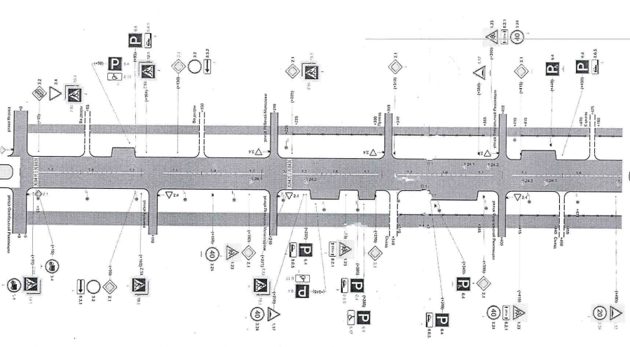 На улице Зеленой уберут переход у бывшей начальной школы и сделают два новых. Иллюстрация из постановления администрации Серова