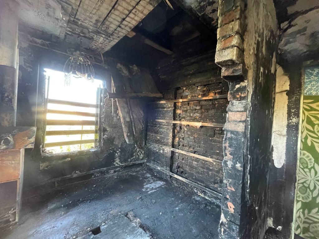 В этой части дома был сделан ремонт - поменяна проводка. Фото: Анна Куприянова, "Глобус"