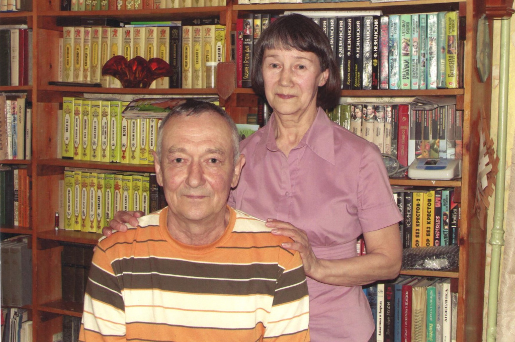 Геннадий Серафимович с женой, Светланой. Фото: из личного архива Марины Демчук.