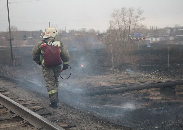 В Серове за неделю произошли 43 пожара. Люди начали жечь сухую траву…