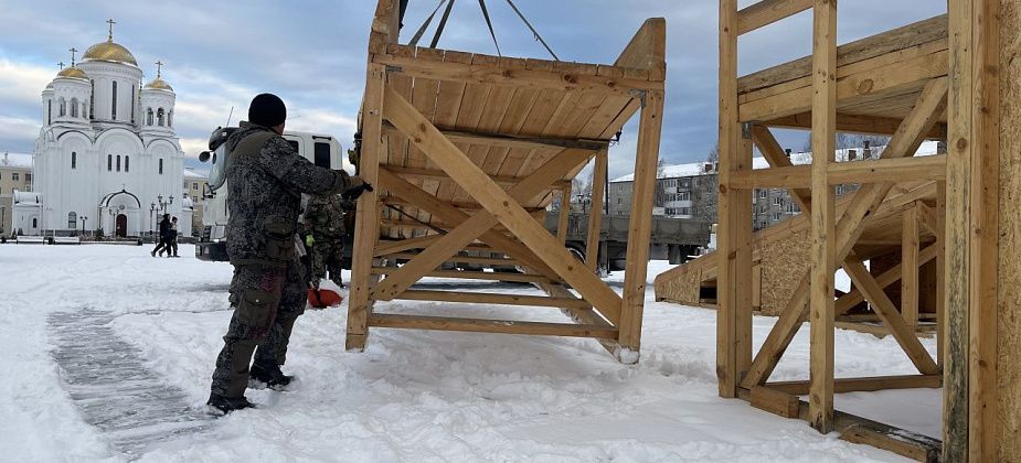 Снежный городок в Серове строит ИП, который делал реконструкцию скверов ДКМ и площади Металлургов