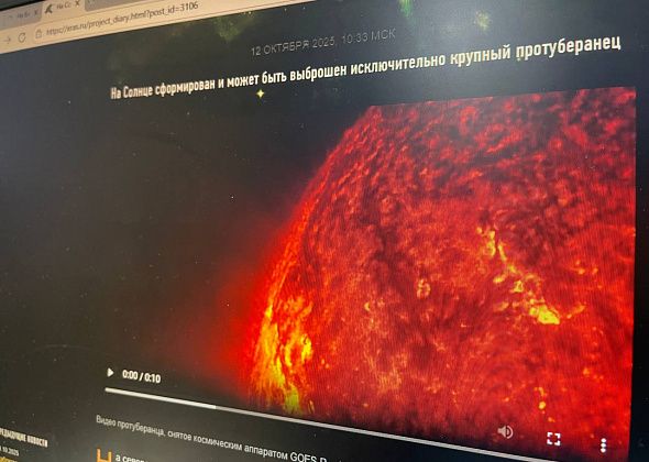 От Солнца оторвался крупный протуберанец. Ученые рассказали о явлении