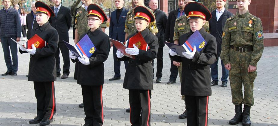 В Серове кадеты приняли присягу