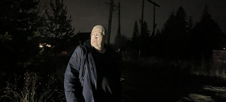 “Темень, как в лесу”. Серовчанин пожаловался на отсутствие фонарей в районе Лесозавода и ДРСУ