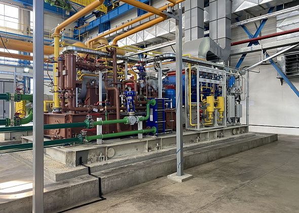 На Серовской ГРЭС введена в эксплуатацию дожимная компрессорная установка российского производства