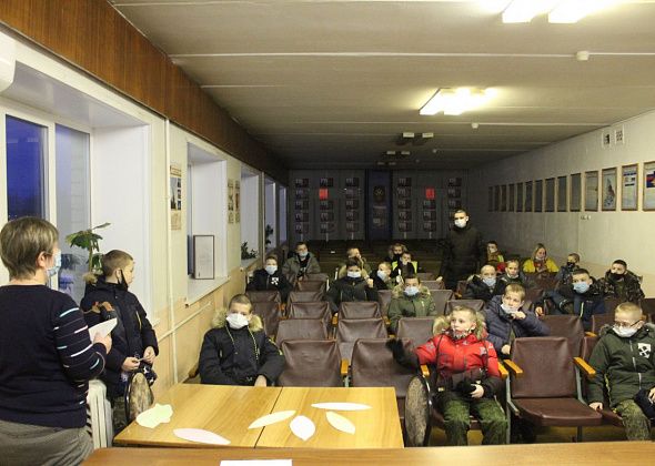 Кадеты побывали на экскурсии в отделе полиции Серова