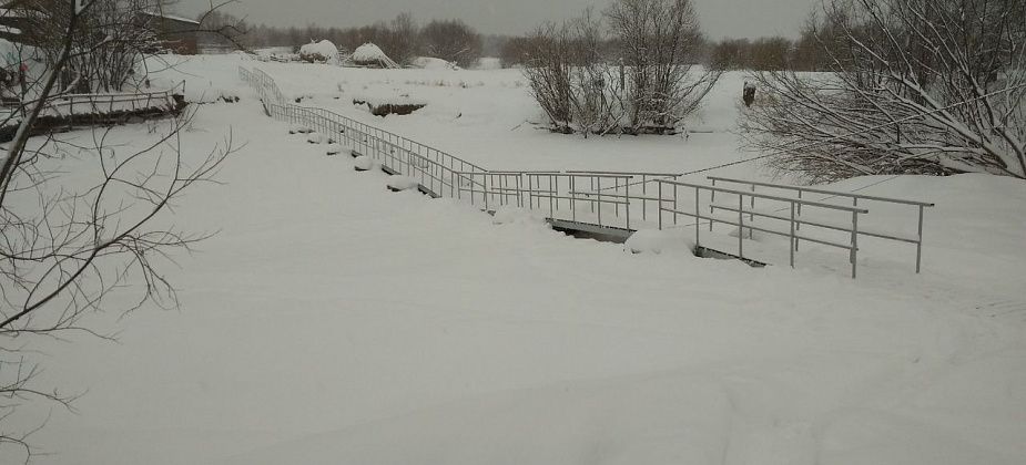 МЧС предостерегло администрацию Серова из-за ситуации в Филькино. Зимник до сих пор не построен...