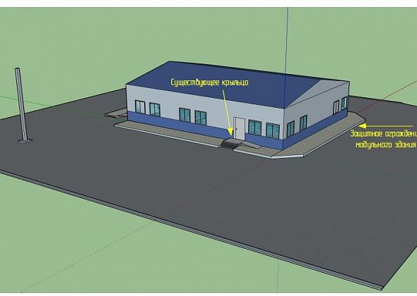 На благоустройство территории вокруг нового здания морга Серовской горбольницы выделено 5,7 миллиона рублей