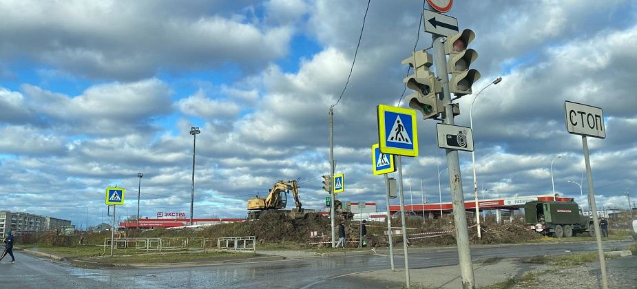 В Серове на улице Фуфачева устранили коммунальную аварию