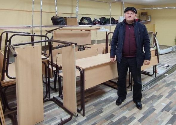 Серовский предприниматель приобрел мебель для благотворительного фонда "Сотвори милость"