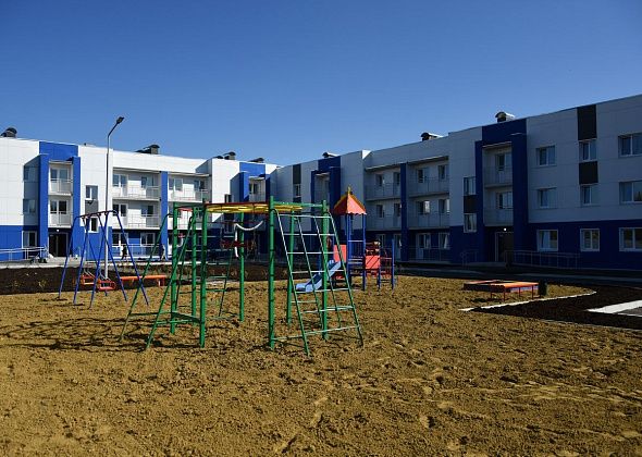 В Сосьве завершили строительство домов для погорельцев