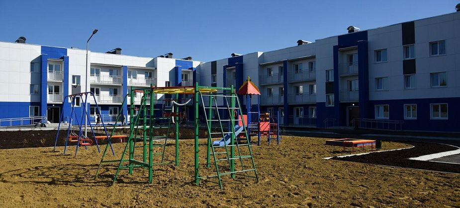 В Сосьве завершили строительство домов для погорельцев