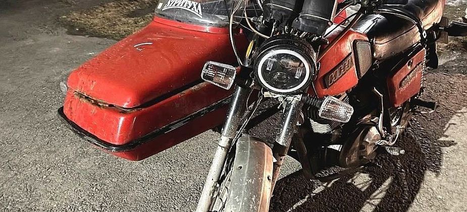 В Серове поймали подростка за рулем мотоцикла